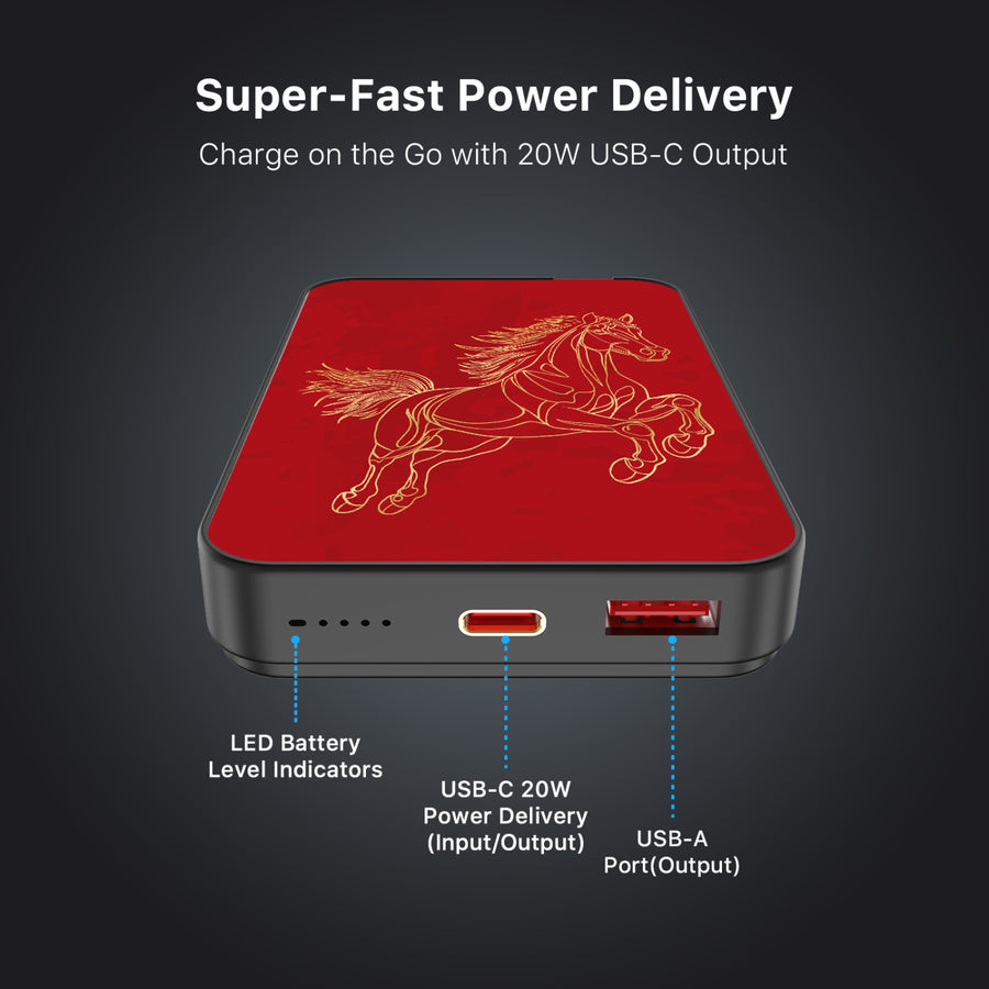 MyBat Design Lab 10000mAh Magnetic Wireless Power Bank - Black - Fire Horse - MPBBAT141-BK-460-7.jpg