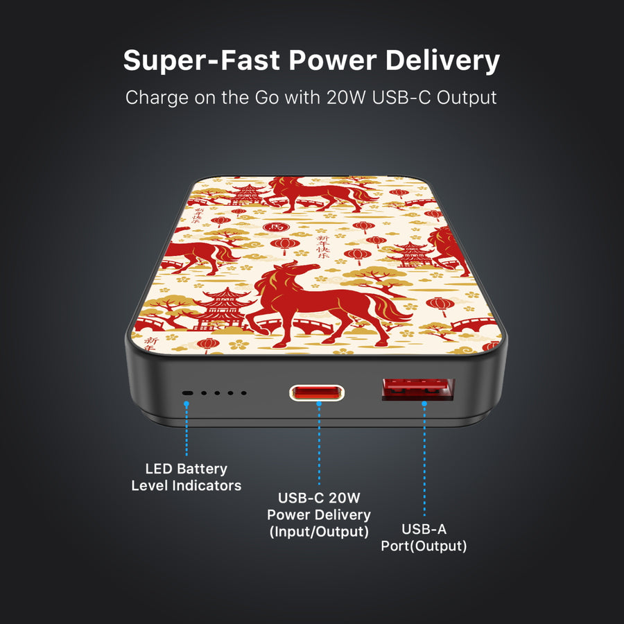 MyBat Design Lab 10000mAh Magnetic Wireless Power Bank - Black - Year of the Horse - MPBBAT141-BK-461-8.jpg