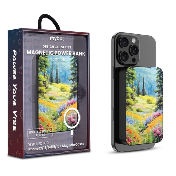 MyBat Design Lab 10000mAh Magnetic Wireless Power Bank - Black - Nature's Canvas - MPBBAT141-BK-468-1.jpg