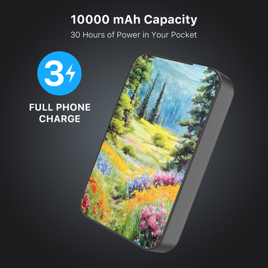 MyBat Design Lab 10000mAh Magnetic Wireless Power Bank - Black - Nature's Canvas - MPBBAT141-BK-468-8.jpg