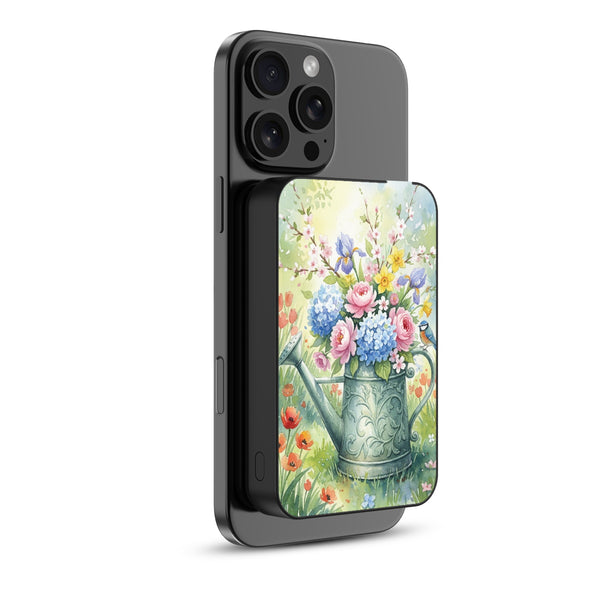 MyBat Design Lab 10000mAh Magnetic Wireless Power Bank - Black - Backyard Bouquet - MPBBAT141-BK-469-2.jpg