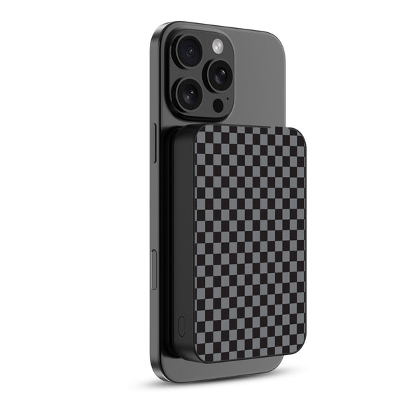 MyBat Design Lab 10000mAh Magnetic Wireless Power Bank - Black - Tuxedo Check - MPBBAT141-BK-477-2.jpg