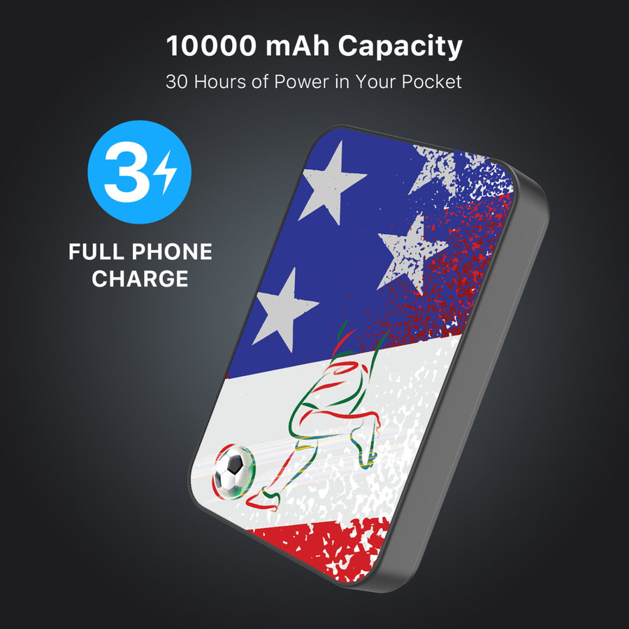 MyBat Design Lab 10000mAh Magnetic Wireless Power Bank - Black – USA Soccer - MPBBAT141-BK-505-8.jpg