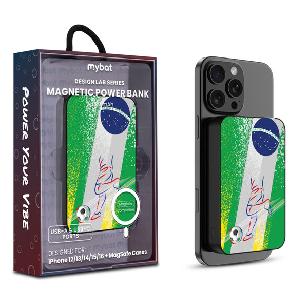 MyBat Design Lab 10000mAh Magnetic Wireless Power Bank - Black – Brazil Soccer - MPBBAT141-BK-509-1.jpg