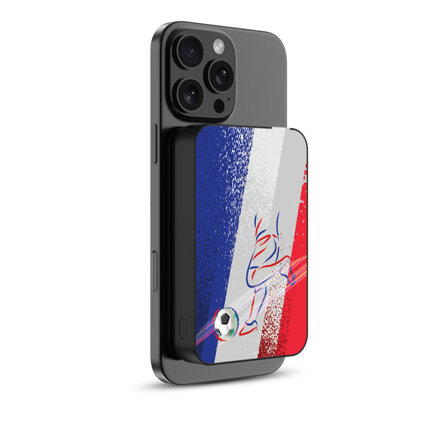 MyBat Design Lab 10000mAh Magnetic Wireless Power Bank - Black – France Soccer - MPBBAT141-BK-511-2.jpg