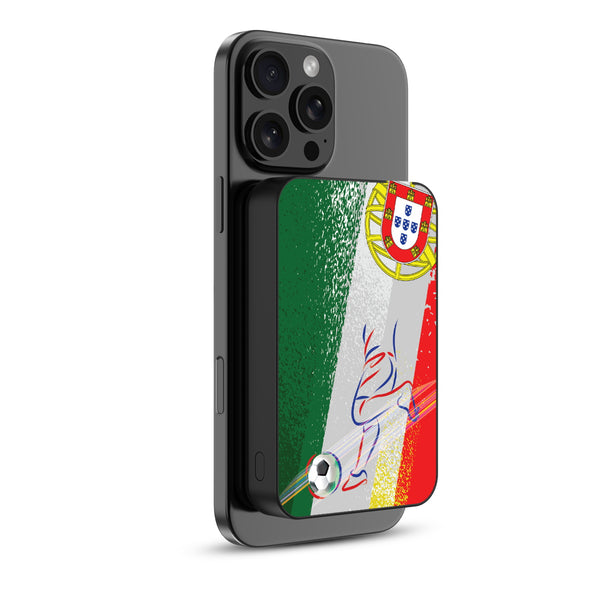 MyBat Design Lab 10000mAh Magnetic Wireless Power Bank - Black – Portugal Soccer - MPBBAT141-BK-514-2.jpg