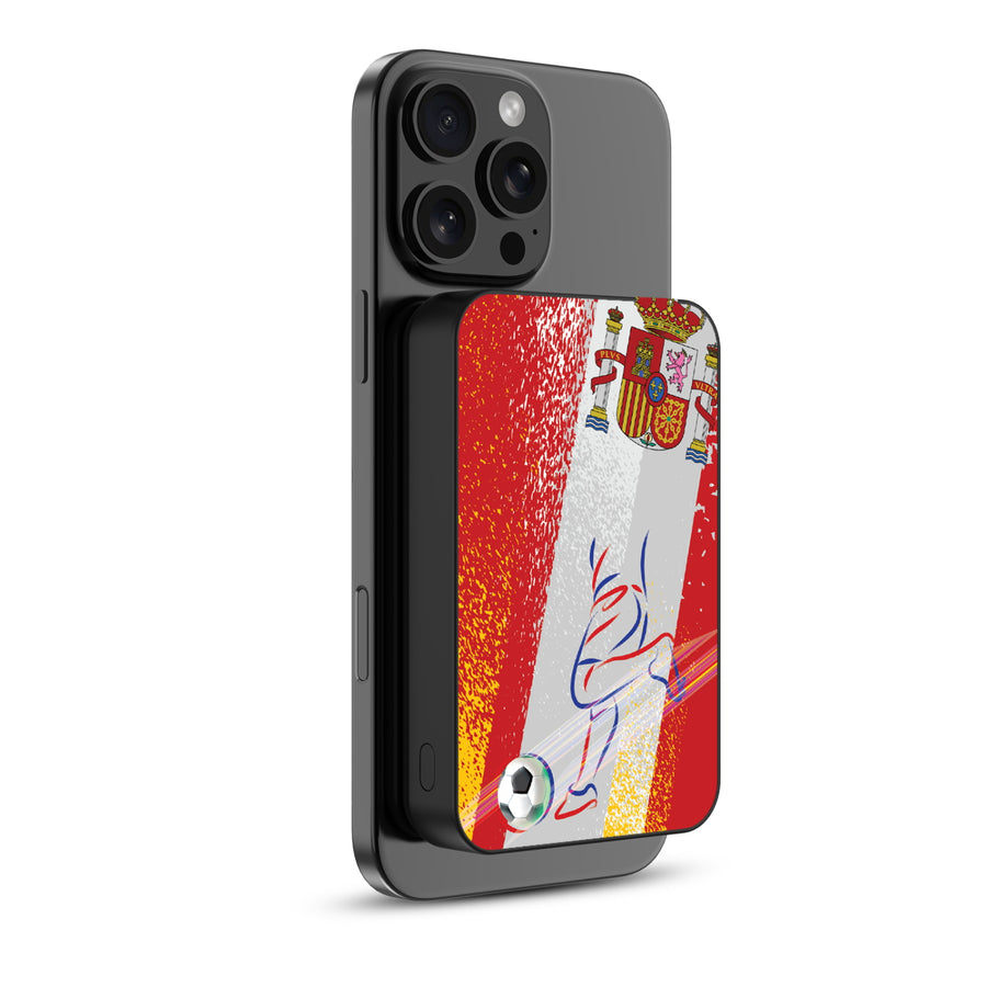 MyBat Design Lab 10000mAh Magnetic Wireless Power Bank - Black – Spain Soccer - MPBBAT141-BK-515-2.jpg