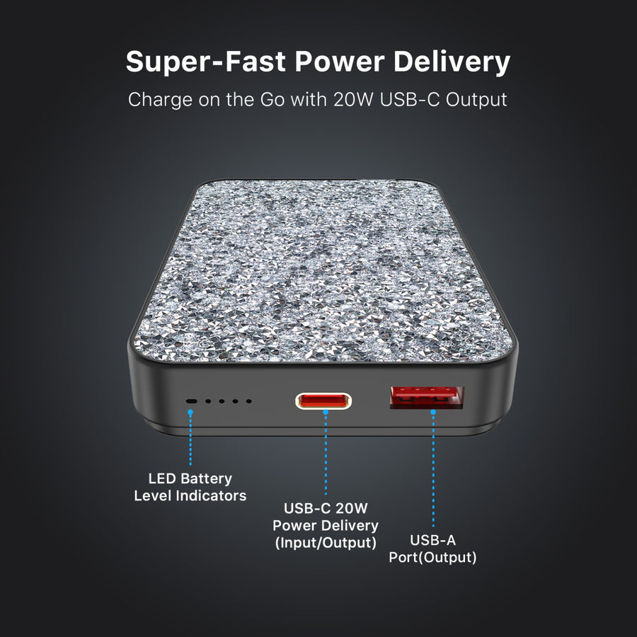 MyBat Design Lab 10000mAh Magnetic Wireless Power Bank – Black / White Rhinestone - MPBBAT141-D02-7.jpg