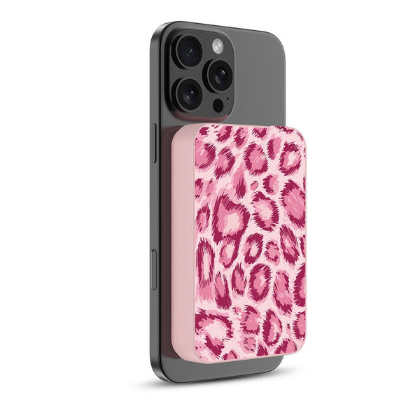 MyBat Design Lab 10000mAh Magnetic Wireless Power Bank - Pink - Pink Leopard Print - MPBBAT143-PK-007-2.jpg