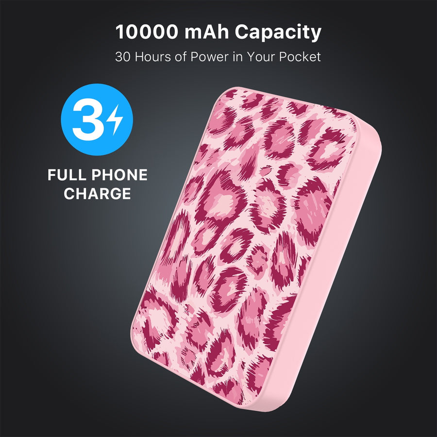 MyBat Design Lab 10000mAh Magnetic Wireless Power Bank - Pink - Pink Leopard Print - MPBBAT143-PK-007-8.jpg