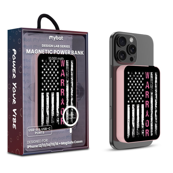MyBat Design Lab 10000mAh Magnetic Wireless Power Bank - Pink - Pink Ribbon - MPBBAT143-PK-035-1.jpg