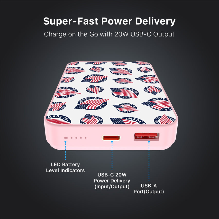MyBat Design Lab 10000mAh Magnetic Wireless Power Bank - Pink - Made in the USA - MPBBAT143-PK-039-7.jpg