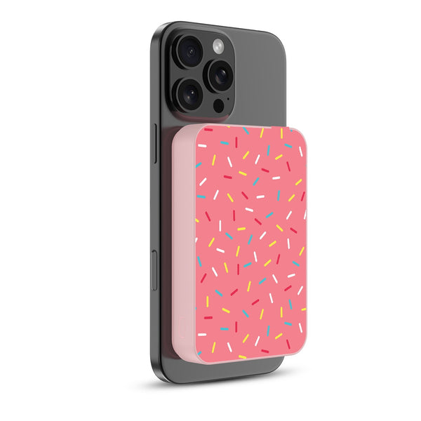 MyBat Design Lab 10000mAh Magnetic Wireless Power Bank - Pink - Sprinkles - MPBBAT143-PK-099-2.jpg