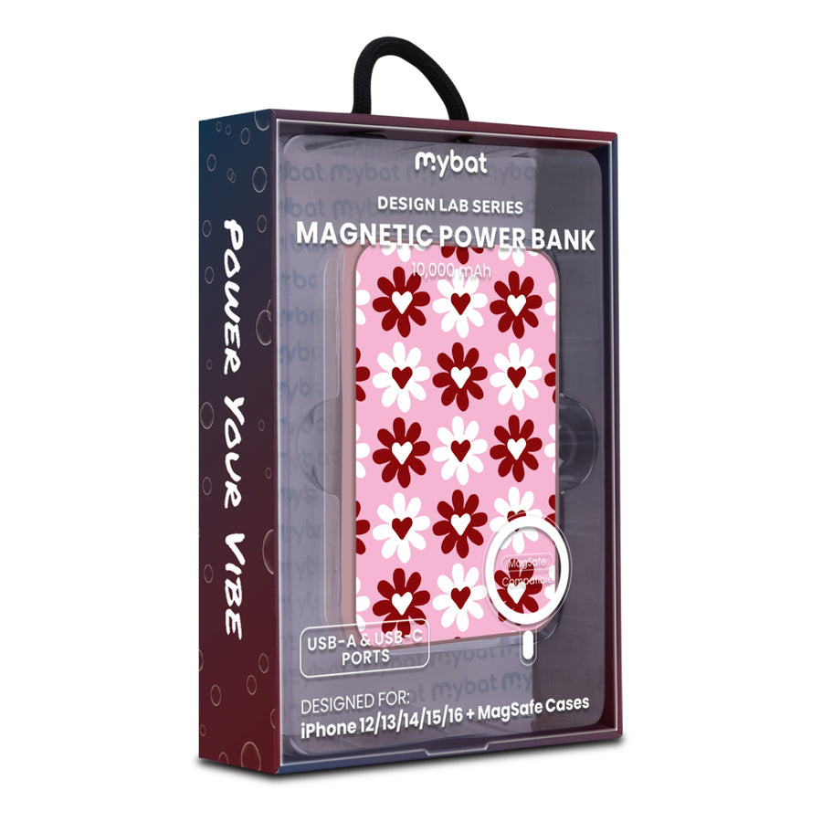 MyBat Design Lab 10000mAh Magnetic Wireless Power Bank - Pink - Love in Bloom - MPBBAT143-PK-341-9.jpg