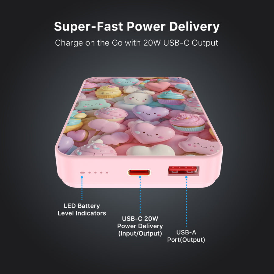 MyBat Design Lab 10000mAh Magnetic Wireless Power Bank - Pink - Candy Love - MPBBAT143-PK-354-7.jpg