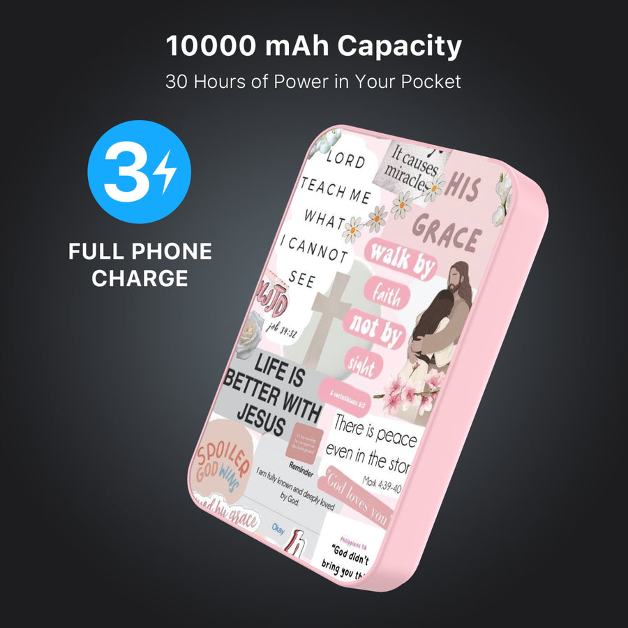 MyBat Design Lab 10000mAh Magnetic Wireless Power Bank - Pink - Jesus Loves You - MPBBAT143-PK-365-8.jpg