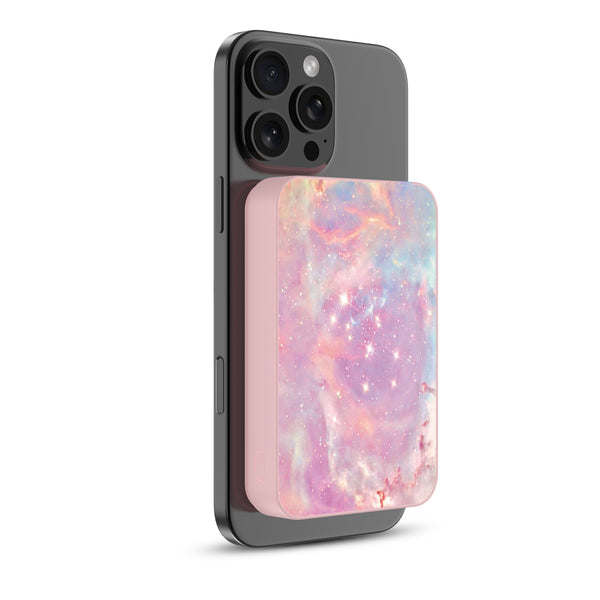 MyBat Design Lab 10000mAh Magnetic Wireless Power Bank - Pink - Pink Galaxies - MPBBAT143-PK-368-2.jpg