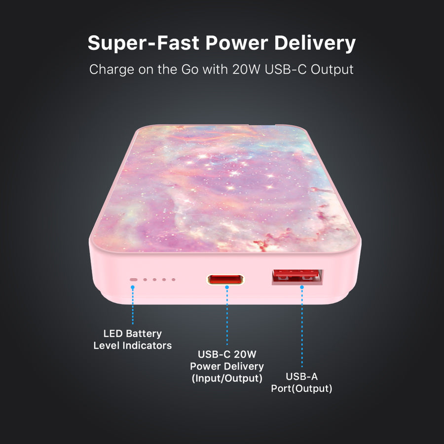 MyBat Design Lab 10000mAh Magnetic Wireless Power Bank - Pink - Pink Galaxies - MPBBAT143-PK-368-7.jpg