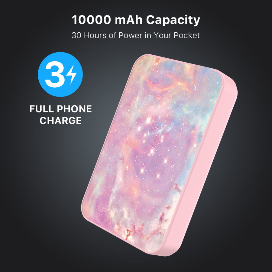 MyBat Design Lab 10000mAh Magnetic Wireless Power Bank - Pink - Pink Galaxies - MPBBAT143-PK-368-8.jpg