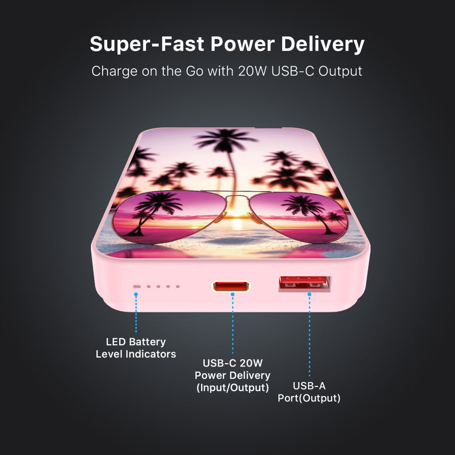 MyBat Design Lab 10000mAh Magnetic Wireless Power Bank - Pink - California Sunset - MPBBAT143-PK-385-7.jpg