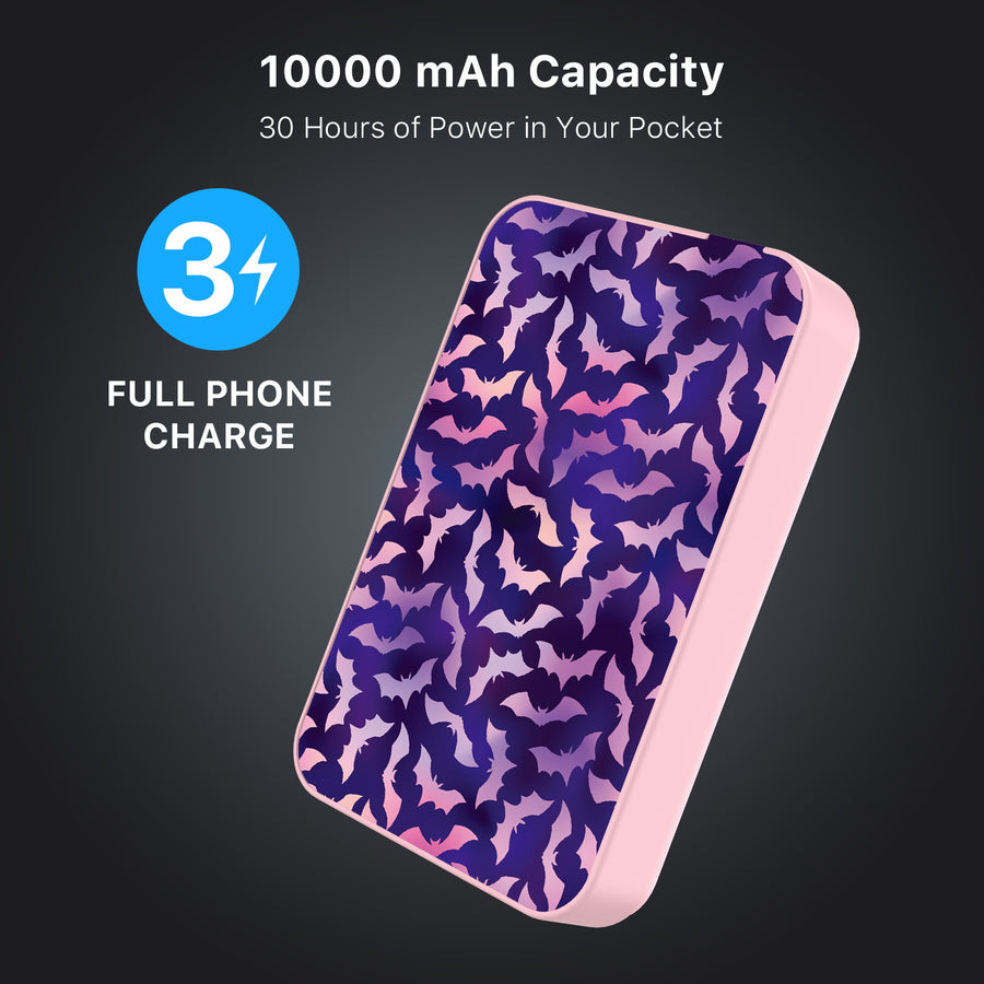 MyBat Design Lab 10000mAh Magnetic Wireless Power Bank - Pink - Twilight Bats - MPBBAT143-PK-422-8.jpg
