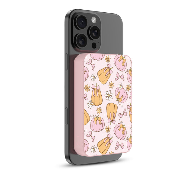 MyBat Design Lab 10000mAh Magnetic Wireless Power Bank - Pink - Bow - Tied Patch - MPBBAT143-PK-428-2.jpg