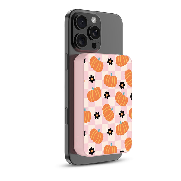 MyBat Design Lab 10000mAh Magnetic Wireless Power Bank - Pink - Plaid Patch - MPBBAT143-PK-436-2.jpg