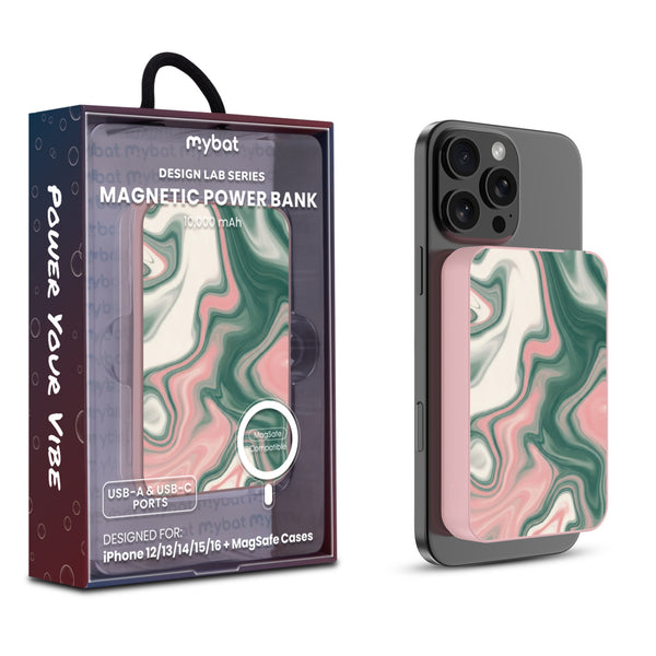 MyBat Design Lab 10000mAh Magnetic Wireless Power Bank - Pink - Flow State - MPBBAT143-PK-471-1.jpg