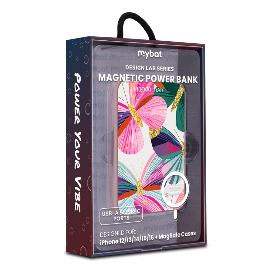 MyBat Design Lab 10000mAh Magnetic Wireless Power Bank - Pink - Bright Flutter - MPBBAT143-PK-489-9.jpg