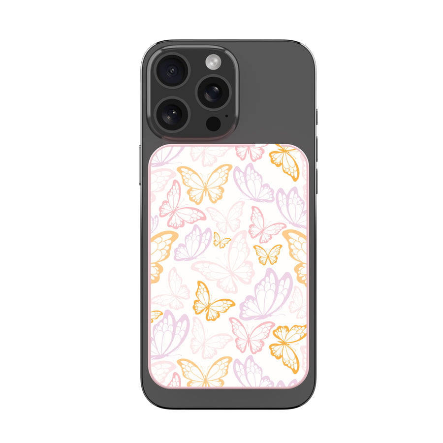 MyBat Design Lab 10000mAh Magnetic Wireless Power Bank - Pink - Wing Outline - MPBBAT143-PK-491-3.jpg