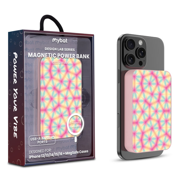 MyBat Design Lab 10000mAh Magnetic Wireless Power Bank - Pink – Pastel Prism - MPBBAT143-PK-496-1.jpg