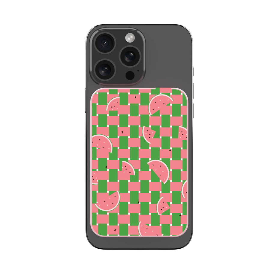 MyBat Design Lab 10000mAh Magnetic Wireless Power Bank - Pink – Watermelon Patch - MPBBAT143-PK-533-2.JPG