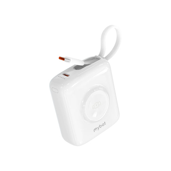 MyBat 10000mAh PowerLoop Power Bank with USB-C Cable & Watch Charger - White - MPBBAT161-2.jpg