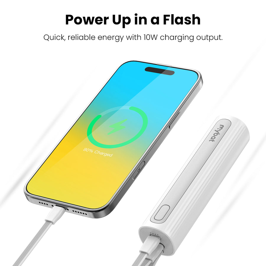 MyBat LightSpeed 5000 mAh Power Bank + Flashlight - White - MPBBAT172-7.jpg