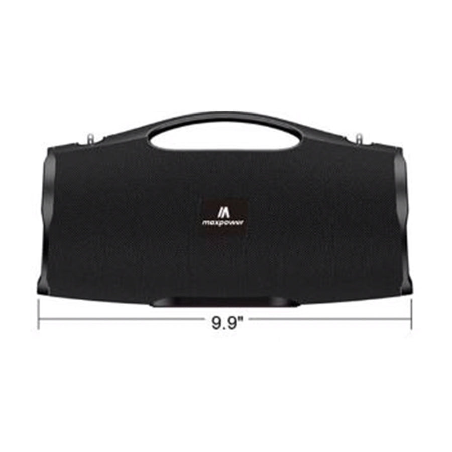 MaxPower Ultra Pro M2 Portable Bluetooth Speaker with LED Lights & Shoulder Strap - Black - MPD437-BK-4.jpg