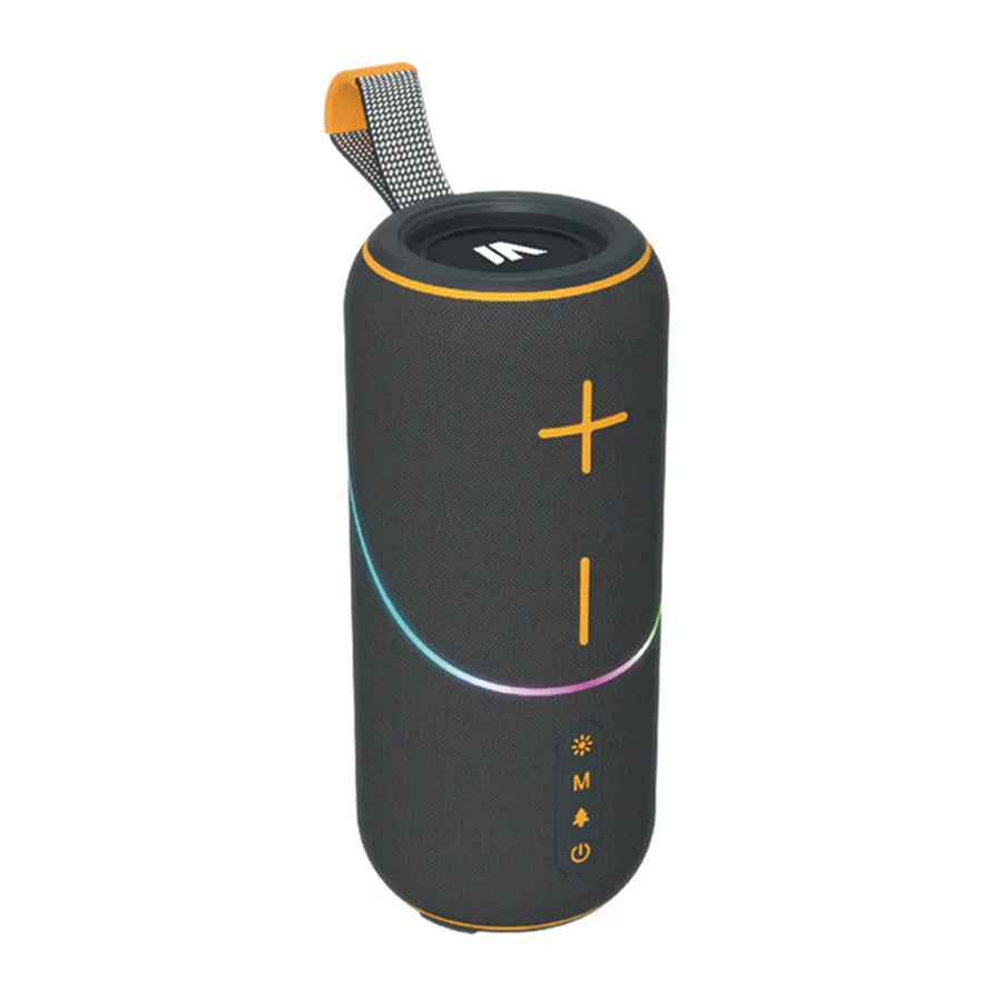 MaxPower Pulse Xtreme Water-Resistant Portable Bluetooth Speaker with LED Lights - Black - MPD672-BK-1.jpg