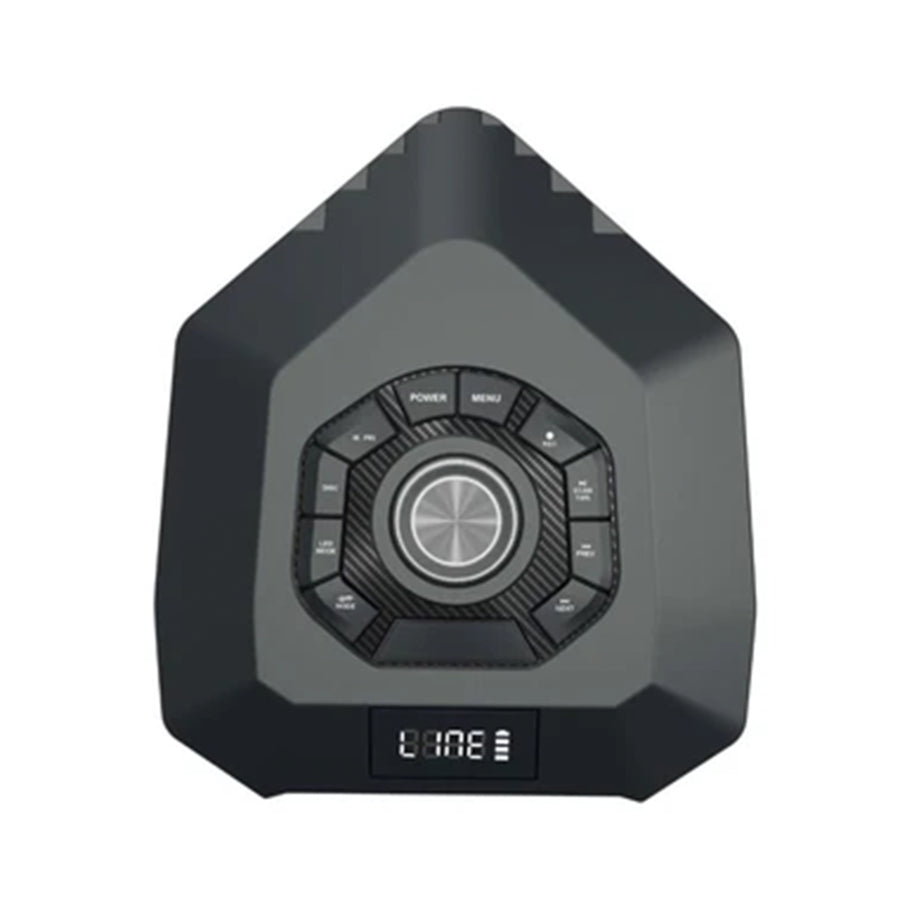 MaxPower 8” Portable Heavy-Duty Bluetooth Speaker with Tilt Function, One Wireless Mic and Different LED Light Modes - Black - MPD821-XB-4.jpg