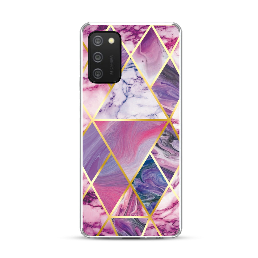 MyBat Fusion Protector Cover for Samsung Galaxy A02s - Electroplated Purple Marbling - MSA02SCSFSSM323-3.jpg