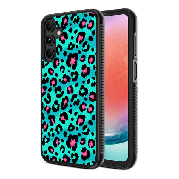 MyBat Design Lab Series Case for Samsung Galaxy A15 5G - Multicolor Leopard - MSA155GCSLESM004-2.jpg