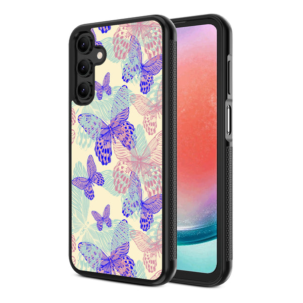 MyBat Design Lab Series Case for Samsung Galaxy A15 5G - Butterflies - MSA155GCSLESM019-2.jpg