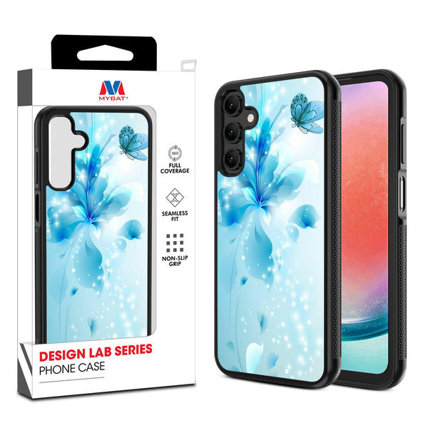 MyBat Design Lab Series Case for Samsung Galaxy A15 5G - Butterfly & Flowers - MSA155GCSLESM020-1.jpg