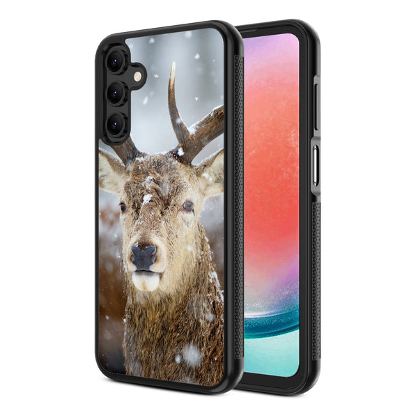 MyBat Design Lab Series Case for Samsung Galaxy A15 5G - Deer in Winter - MSA155GCSLESM024-2.jpg