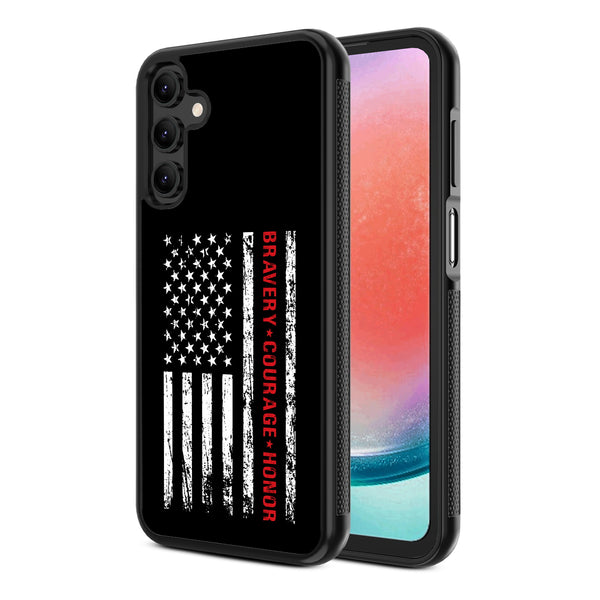 MyBat Design Lab Series Case for Samsung Galaxy A15 5G - Firefighter Flag - MSA155GCSLESM041-2.jpg