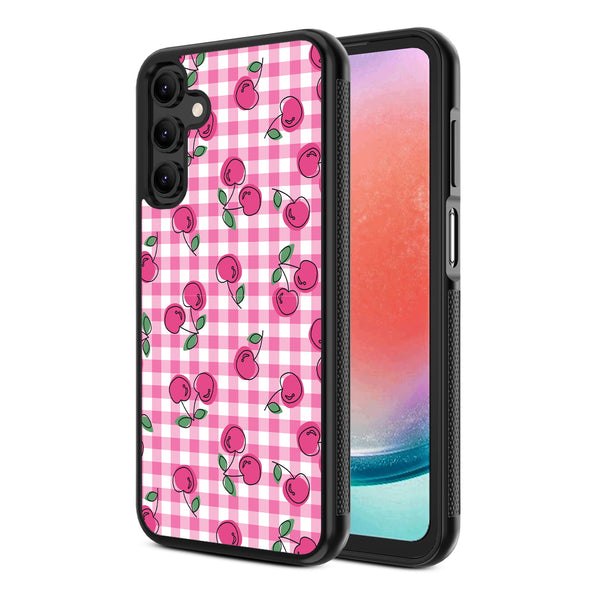 MyBat Design Lab Series Case for Samsung Galaxy A15 5G - Pink Cherries - MSA155GCSLESM100-2.jpg