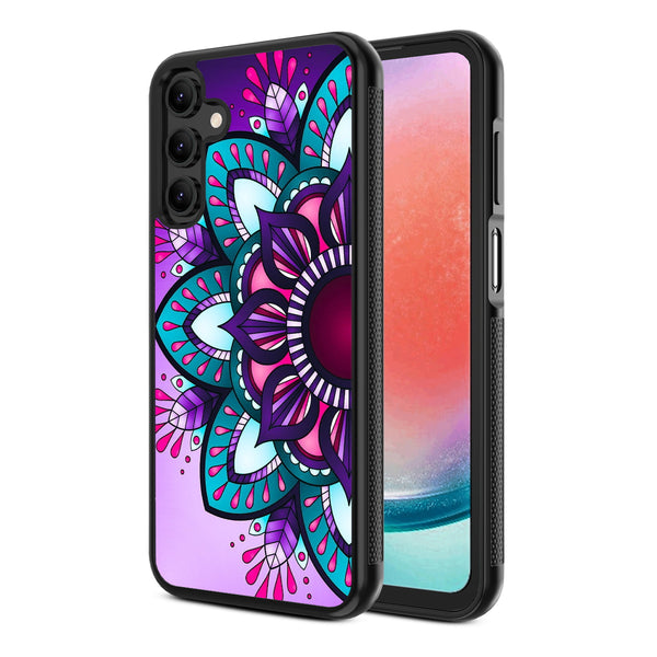 MyBat Design Lab Series Case for Samsung Galaxy A15 5G - Flower Mandala - MSA155GCSLESM112-2.jpg
