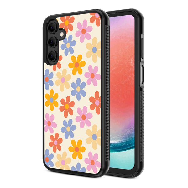 MyBat Design Lab Series Case for Samsung Galaxy A15 5G - Retro Daisies - MSA155GCSLESM137-2.jpg
