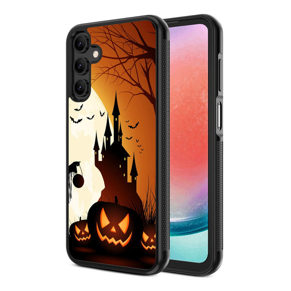 MyBat Design Lab Series Case for Samsung Galaxy A15 5G - Spooky Pumpkin Patch - MSA155GCSLESM163-2.jpg