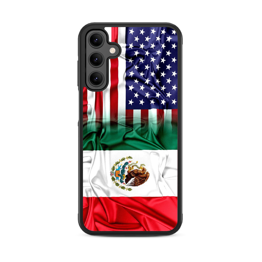 MyBat Design Lab Series Case for Samsung Galaxy A15 5G – Mexican-American Flag - MSA155GCSLESM168-3.jpg