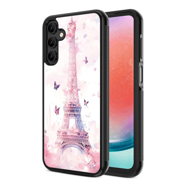 MyBat Design Lab Series Case for Samsung Galaxy A15 5G - Parisian Butterflies - MSA155GCSLESM182-2.jpg