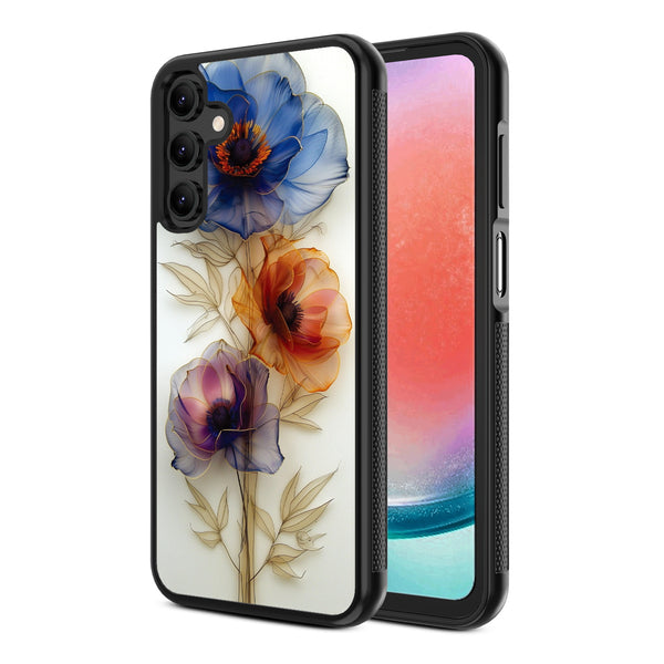 MyBat Design Lab Series Case for Samsung Galaxy A15 5G - Pressed Flowers - MSA155GCSLESM185-2.jpg